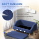 PawHut Dog Sofa, pet Bed, with Soft Cushion, Washable Cover, for Small, Medium &amp; Large Dogs - Blue