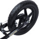 Teen Push Scooter Kids Children Stunt Scooter w/ 12&quot; EVA Tyres, Black