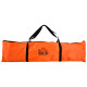 Set of 2 Football Goal Net 6 x 3 ft Foldable Outdoor Sport Training Teens Adults Football with Carrying Bag Orange