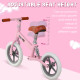 Balance Bike for Toddlers, No Pedal Training Bicycle for Walking Skills Development, Pink | Aosom UK