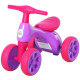 Baby Balance Bike Toddler Training Walker Smooth Rubber Wheels Ride on Toy Storage Bin Gift for Boys Girls Violet Fuchsia