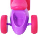 Baby Balance Bike Toddler Training Walker Smooth Rubber Wheels Ride on Toy Storage Bin Gift for Boys Girls Violet Fuchsia