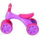 Baby Balance Bike Toddler Training Walker Smooth Rubber Wheels Ride on Toy Storage Bin Gift for Boys Girls Violet Fuchsia