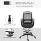 Vinsetto Ergonomic Mesh Back Drafting Chair, Tall Office Chair, Draughtsman Chair with Adjustable Height and Footrest 360° Swive