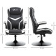 Vinsetto Gaming Chair Ergonomic Computer Chair with Adjustable Height Pedestal Base, Home Office Desk Chair PVC Leather Exclusiv