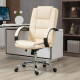 Vinsetto Office Chair, PU Leather Desk Chair with 13cm Soft Padded Seat and Backrest, Swivel Chair with Adjustable Height and Ro