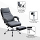 Vinsetto Office Chair, Executive Desk Chair 135° Reclining Computer Chair with Adjustable Height, Retractable Footrest and Swive