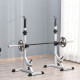 Weights Bar Barbell Rack Squat Stand Adjustable Portable Weight Lifting Max Load 200kg, Suitable For Home Gym Training Work Out