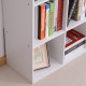 Wooden 9 Cube Storage Cabinet Unit 3 Tier Bookcase Shelves Organiser Rack Display  - White