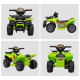 6V Kids Electric Ride on Car Toddlers Quad Bike All Terrain Vehicle Toy With Music for 18-36 months Green