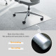 Office Carpet Protector Chair Mat Clear Spike Non Slip Studs Frosted Lipped