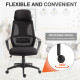 Vinsetto Ergonomic Office Chair, High Back Computer Chair, Mesh Desk Chair with Lumbar Support, Headrest, Wheel, Adjustable Heig