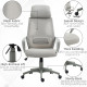 Vinsetto Ergonomic Office Chair, High Back Computer Chair, Mesh Desk Chair with Lumbar Support, Headrest, Wheel, Adjustable Heig