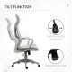 Vinsetto Ergonomic Office Chair, High Back Computer Chair, Mesh Desk Chair with Lumbar Support, Headrest, Wheel, Adjustable Heig