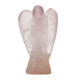 Hand Carved Gemstone Angel - Rose Quartz