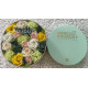 Round Box - Spring Celibrations - Yellow &amp; Greens