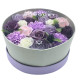 Round Box - Lavender Rose &amp; Carnation