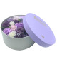 Round Box - Lavender Rose &amp; Carnation