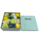 Square Box - Spring Celibrations - Yellow &amp; Greens