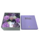 Square Box - Lavender Rose &amp; Carnation