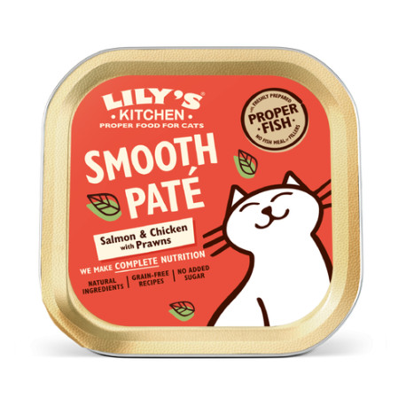 Lily's Kitchen - Salmon & Chicken Paté - Cat Food (85g)