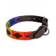 Pioneros Polo Dog Collar - Rainbow