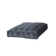 Danish Design - Lumberjack Box Duvet Dog Bed - Navy/Grey