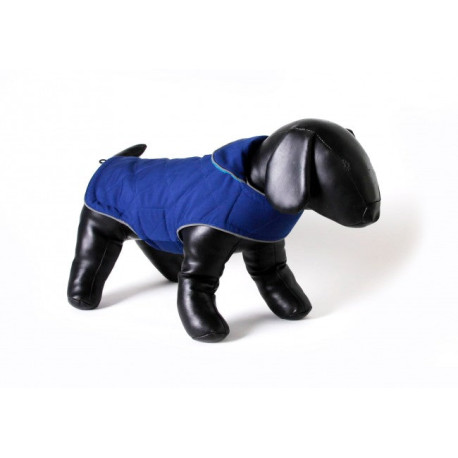 Doodlebone - Reversible Tweed Dog Jacket - Blue/Teal