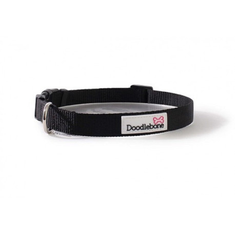 Doodlebone Bold Dog Collar - Black