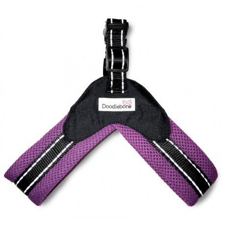 Doodlebone Boomerang Dog Harness - Purple