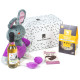 Valentine&#039;s Day Teddy &amp; Chocolate Dog Treat Gift Set