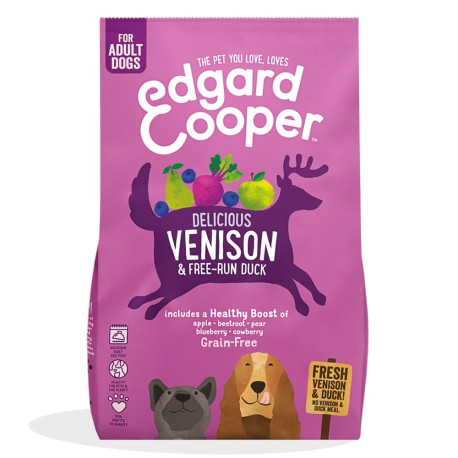 Edgard & Cooper - Delicious Venison & Free Run Duck - Dry Dog Food