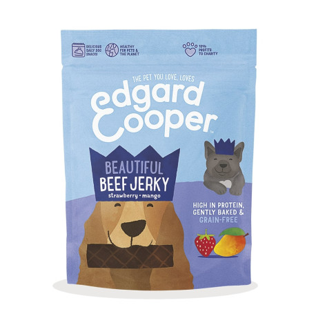 Edgard & Cooper - Beautiful Beef Jerky Treats 150g