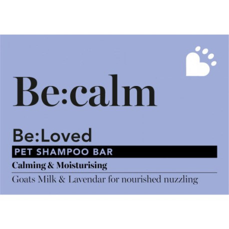 Be:loved Be:Calm Natural Pet Shampoo Bar 100g