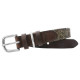 The British Bag Company - Carloway Harris Brown Tweed Dog Collar