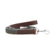 The British Bag Company - Carloway Harris Brown Tweed Dog Lead