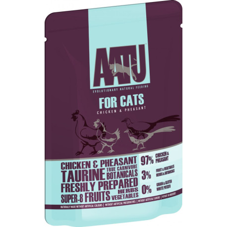 AATU Chicken & Pheasant Wet Cat Food (85g)