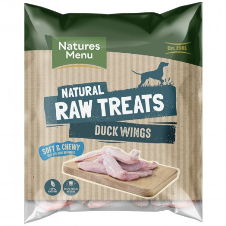 Natures Menu - Raw Duck Wings 500g (Frozen)