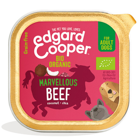 Edgard & Cooper - Organic Beef - Wet Dog Food 100g