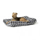 Danish Design - Lumberjack Box Duvet Dog Bed - White/Navy