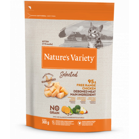 Nature's Variety - Selected Dry Free Range Chicken - Kitten Food