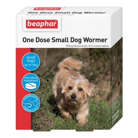 Beaphar - Small Dogs & Puppies - One Dose Wormer