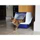 Rosewood - Cat Litter Tray Toilet - Night Blue