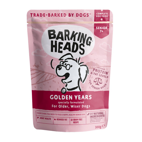 Barking Heads - Golden Years Senior Wet Dog Food - 300g