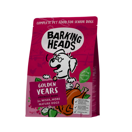 Barking Heads - Golden Years Senior Dry Dog Food