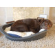 Rosewood - Sonny Classic Graphite Plastic Dog Bed