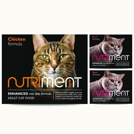 Nutriment 5kg Raw Cat Food Starter Pack