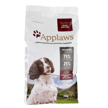 Applaws - Adult Small Medium Breed – Chicken with Lamb - Dog Food