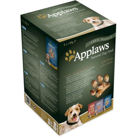 Applaws - Chicken Selection Multipack Dog Food - (4 x 5 x 150g)