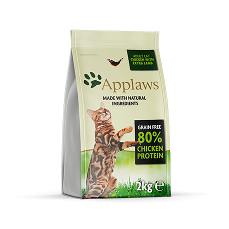 Applaws - Complete Chicken and Lamb Adult Dry Cat Food